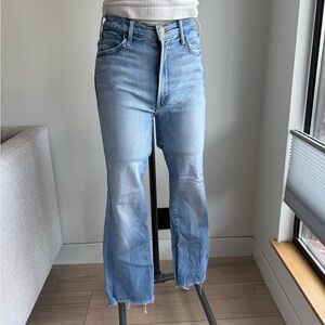 Mother Brand Hustler Ankle Fray Jeans